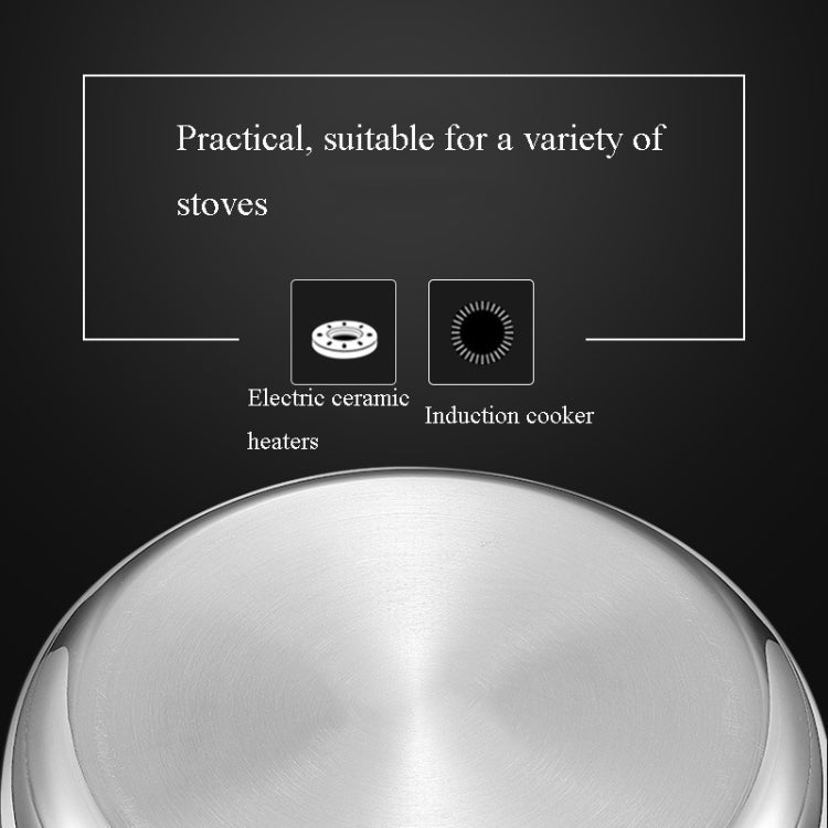 KAMJOVE Electromagnetic Tea Stove Boiling Kettle Flat Bottom Kettle 304 Stainless Steel (Accessory Non-Complete Set), Style:Accessories M120 Pot (0.8L)