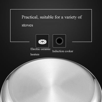 KAMJOVE Electromagnetic Tea Stove Boiling Kettle Flat Bottom Kettle 304 Stainless Steel (Accessory Non-Complete Set), Style:Accessories M120 Pot (0.8L)