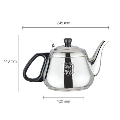 KAMJOVE Electromagnetic Tea Stove Boiling Kettle Flat Bottom Kettle 304 Stainless Steel (Accessory Non-Complete Set), Style:Accessories M160 Pot (1.0L)