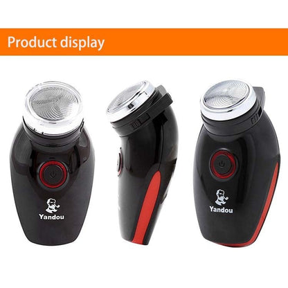 Yandou SC-501 Shaver Men Electric Rotary R5azor Ultra-thin Knife Net Scraper CN Plug