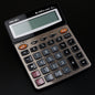 Deli 1559N Live Voice Calculator Multifunctional Office Finance 12-bit Calculator