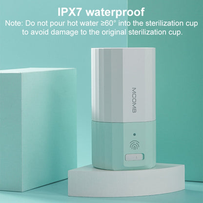 Mcomb Tasse de Stérilisation Intelligente à Chargement USB Étanche IPX7 (Vert)