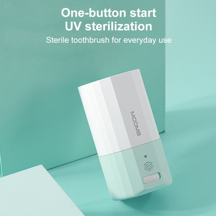 Mcomb Tasse de Stérilisation Intelligente à Chargement USB Étanche IPX7 (Vert)