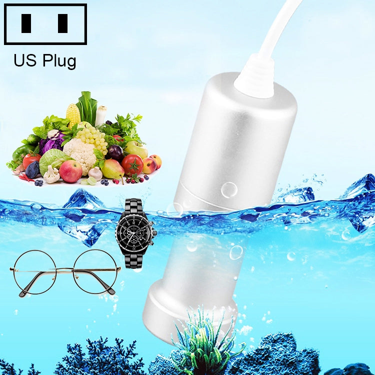 Nettoyeur à ultrasons domestique JeKen CE-9600 pour légumes, lunettes, montres et bijoux (prise US)