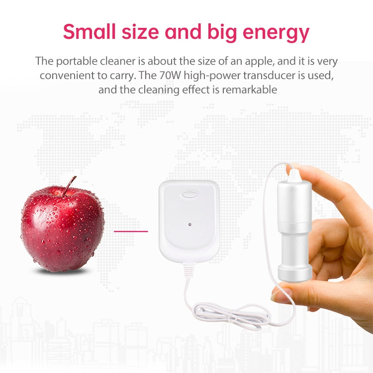 JeKen CE-9600 Household Ultrasonic Cleaner Vegetable Washing Glasses Watch Jewelry Cleaner(EU Plug)