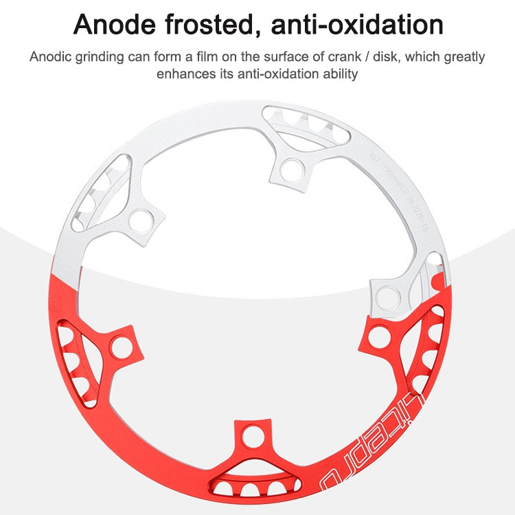 Litepro Folding Bike Sprocket Wheel LP Disk Disc, Specification:45T(Silver)