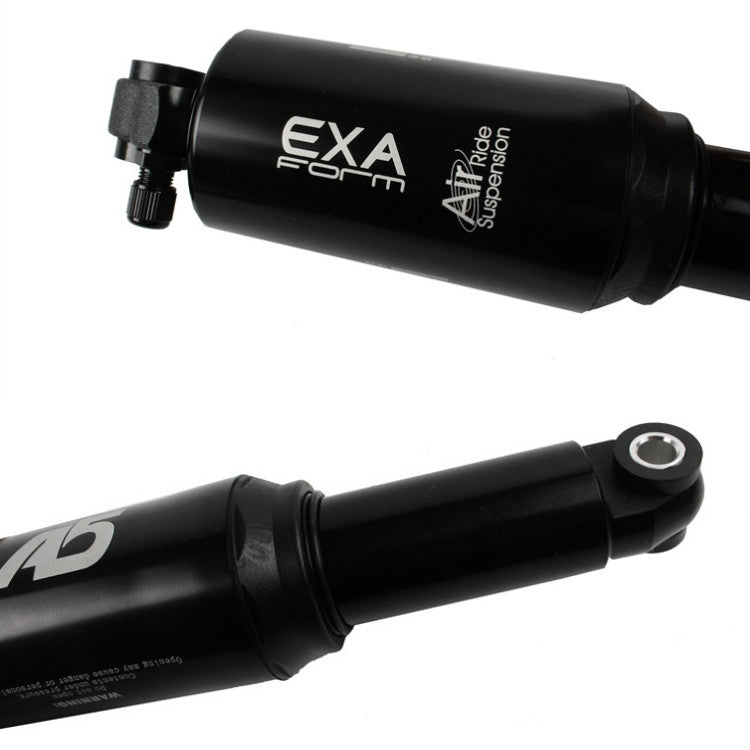 KindShock A5 Air Pressure Rear Shock Absorber Mountain Bike Shock Absorber Folding Bike Rear Liner, Size:190mm, Style:RR1 Dual Gas