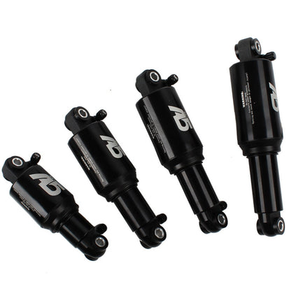 KindShock A5 Air Pressure Rear Shock Absorber Mountain Bike Shock Absorber Folding Bike Rear Liner, Size:190mm, Style:RR1 Dual Gas