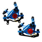 Étrier de Frein Hydraulique VTT ZOOM HB100, Étrier de Frein à Disque Hydraulique à Tirage par Câble pour Vélo Pliant, Style: Avant et Arrière (Bleu)