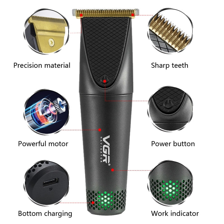 VGR tondeuse électrique pour hommes Tondeuses à cheveux pour salons de coiffure