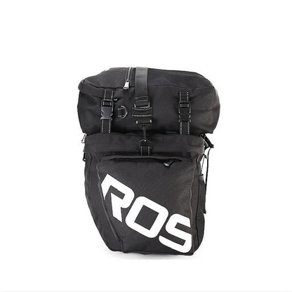 ROSWHEEL Bicycle Back Pack, Style:Black