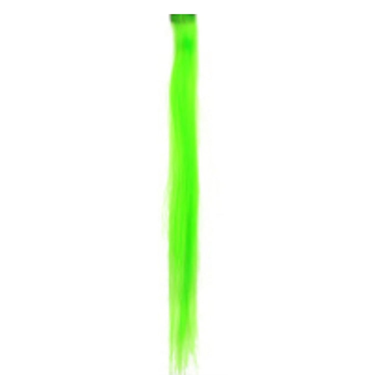 10 PCS Chemical Fiber Wig One-Step Gradient Color Single Card Wig, Stretched Length:24inches(56#)