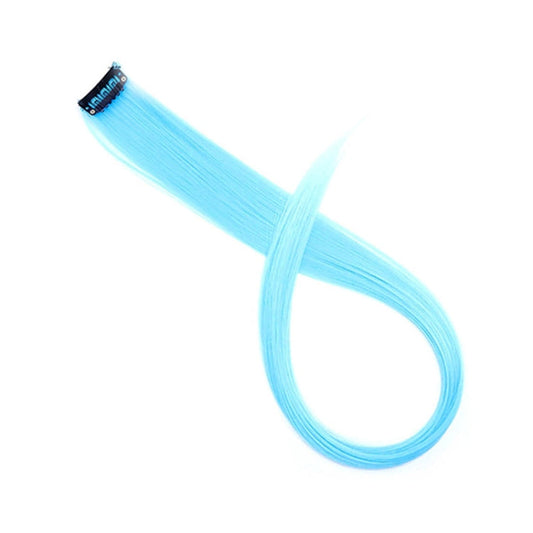 10 PCS Chemical Fiber Wig One-Step Gradient Color Single Card Wig, Stretched Length:24inches(46#)