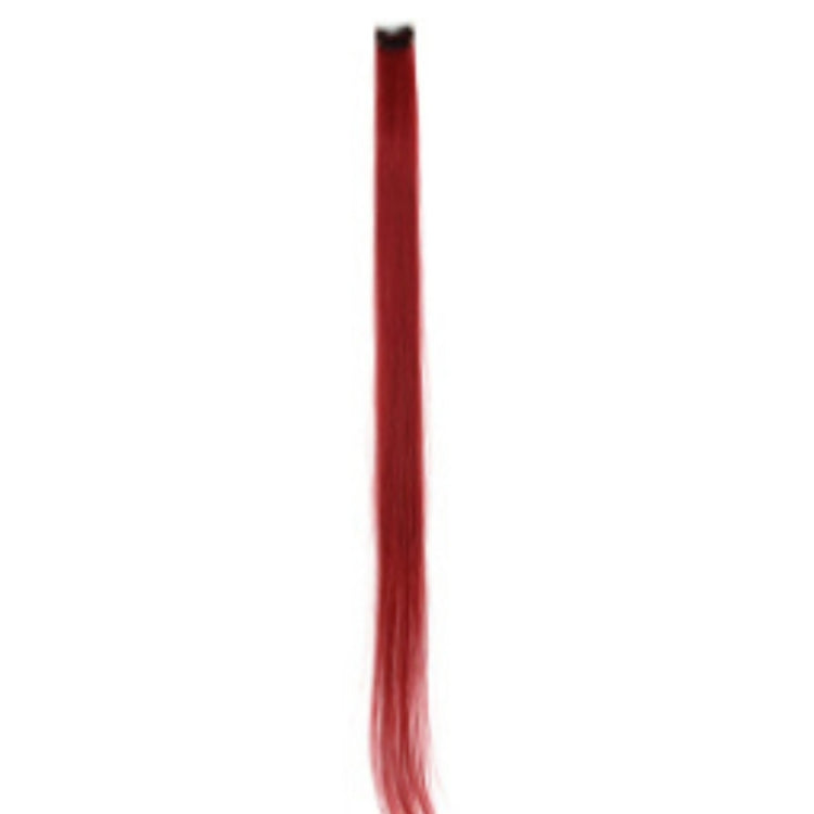 10 PCS Chemical Fiber Wig One-Step Gradient Color Single Card Wig, Stretched Length:24inches(37#)