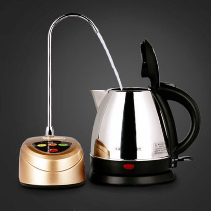 KAMJOVE P-01 Barreled Automatic Water Dispenser Electric Water Absorber CN Plug, Color:Gold