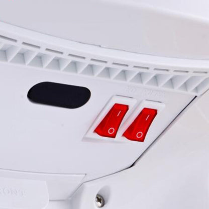 MODUN Sèche-mains intelligent entièrement automatique à grande vitesse, chaud et froid, pour toilettes, taille : 250*165*470MM (blanc)