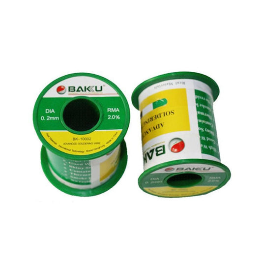 BAKU High-purity Low-temperature Solder Wire 63 Degrees Celsius No-clean Tin Wire(BK-10002 0.2mm)