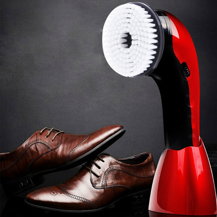 CNaier AE-710 Portable Handheld Automatic Electric Shoe Brush Shine Polisher(Silver)