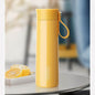 FANJANE Reminder Drinking Smart Thermos Cup(Yellow)