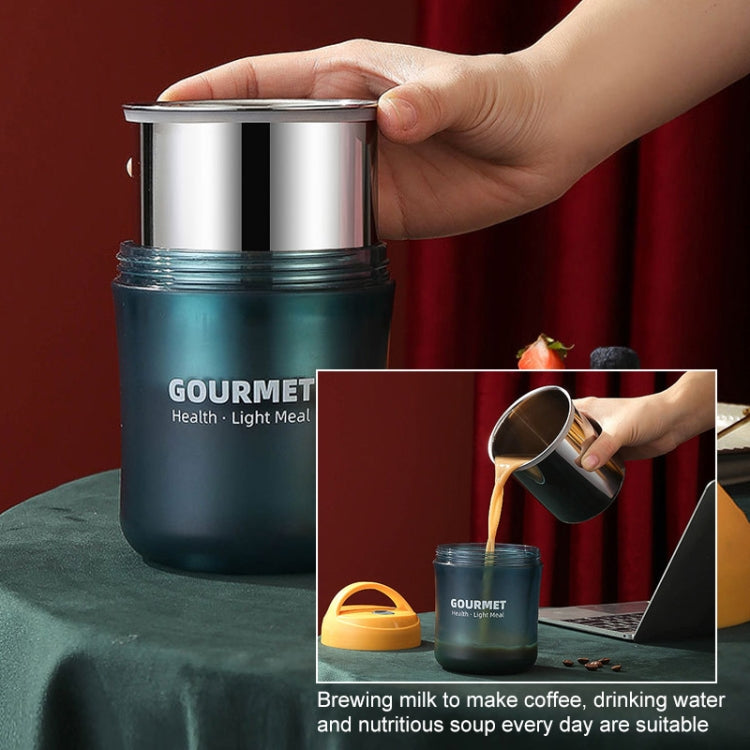 GOURMET Stainless Steel Insulation Cup Double-Sealed Insulation Soup Cup(Red)
