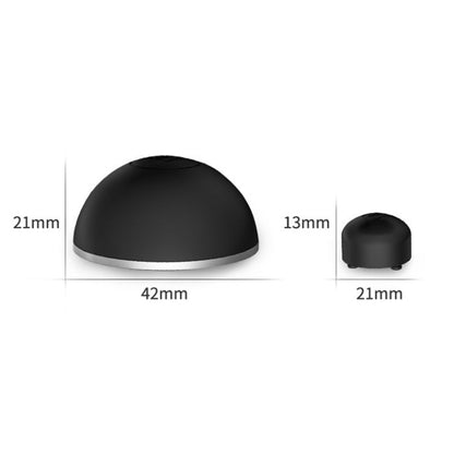 Suohuang SH-1029 Aluminum Portable Bracket Foot Pad for MacBook, Laptop(Black)
