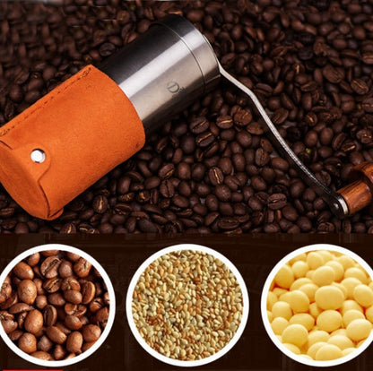 Diguo Multifunctional Hand Grinding Pepper Coffee Bean Maker(Black)
