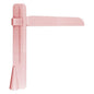 Lisseur à Gâteau Réglable Grattoir Spatule à Fondant Lisseur de Bord de Gâteau Crème (Rose)