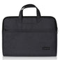 Deli 5590 Portable Briefcase Meeting Record Storage Bag Computer Bag(Black)