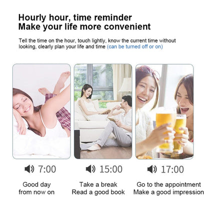 ZKLiLi Lazy Snooze Applet Alarm Clock Bedside Bluetooth Multifunctional Silent Digital Alarm Clock(Pink)