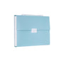 Deli 72410 A4 Layered File Information Bag Office Student File Storage Bag(Green)