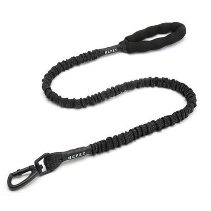 HCPET Dog Traction Rope Pet High-Elastic Explosion-Proof Elastic Rope, Length: 120cm(Black)