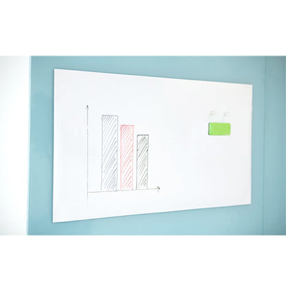 Deli Soft Iron Whiteboard Wall Sticker Office Study Home Erasable Magnetic Whiteboard Sticker, Size: 8715 (0.5x450x1000mm)