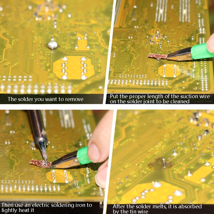 ProsKit Anti-Scalding Tin Suction Wire Tin Suction Tape DP-033A 2mx1.5mm