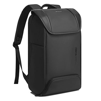 BANGE Men Anti-Theft Backpack Waterproof Large-Capacity Backpack Computer Bag(Black)