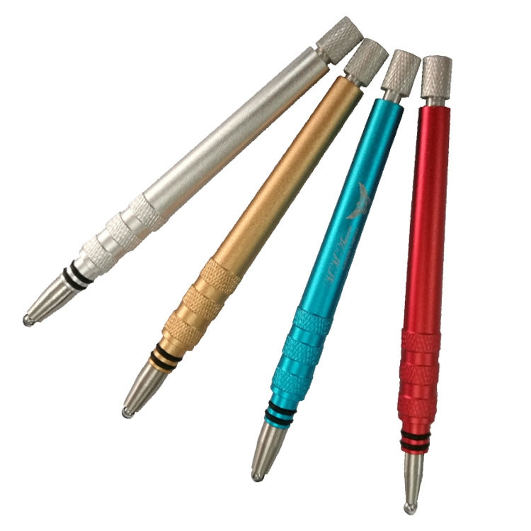 MM VWAN Magic Hairdressing Eyebrow Trimming Engraving Pen Scoring Stainless Steel Razor(Golden)