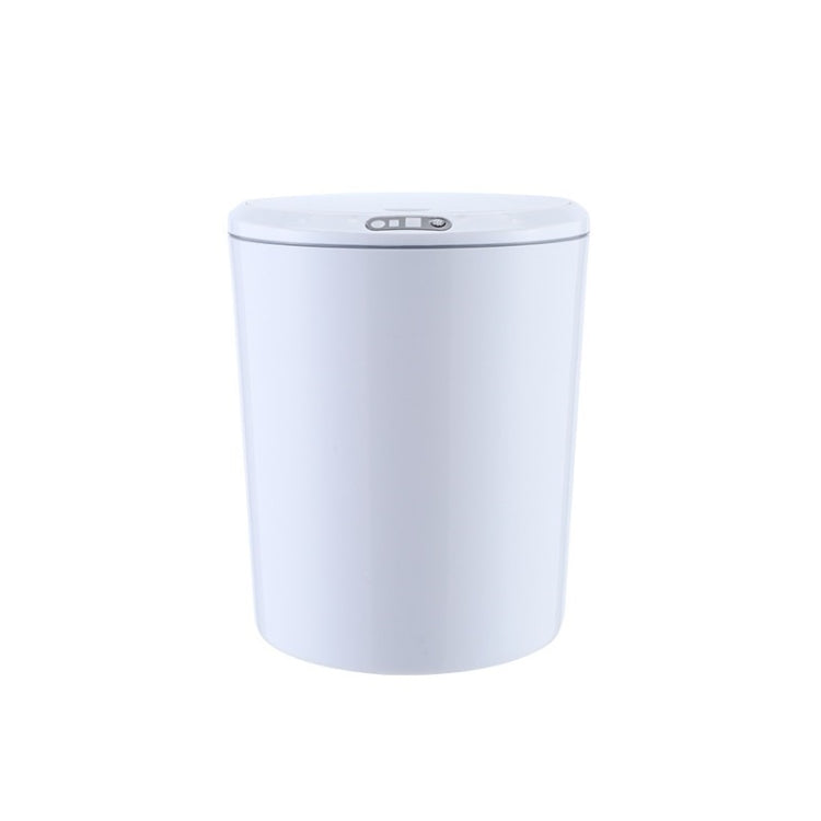 EXPED SMART Desktop Smart Induction Electric Storage Box Car Office Trash Can, Specification: 5L Battery Version (White)