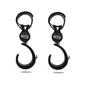 JOYREN 2pcs/Set Baby Stroller Non-Slip And Durable Hook(Black)