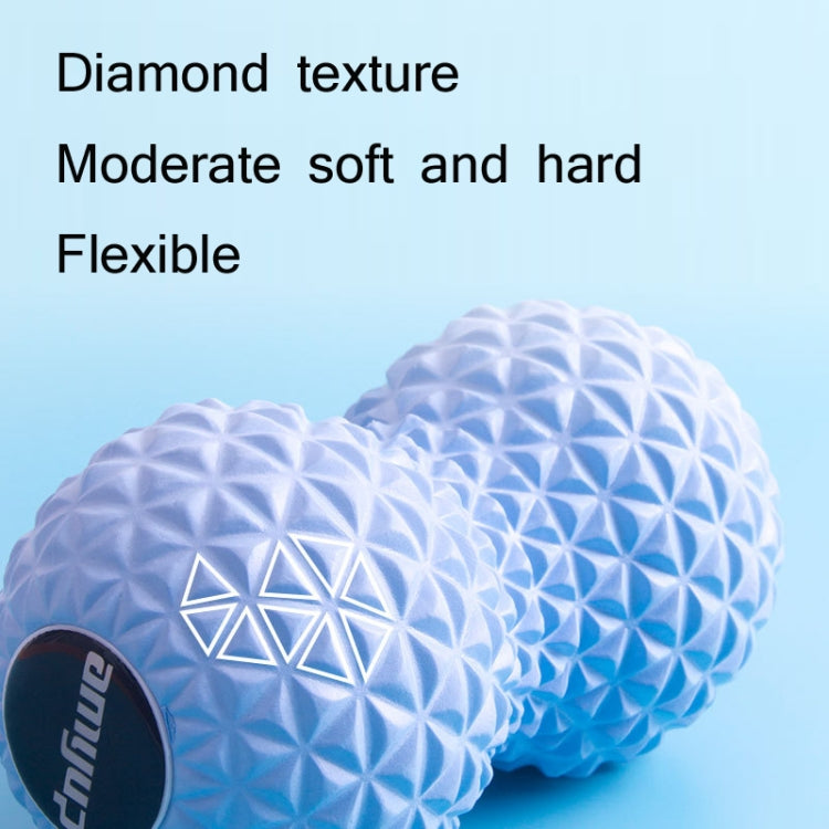 AMYUP Massage Plantar Fascia Ball Cervical Acupoint Deep Muscle Relaxation Peanut Ball(Blue)