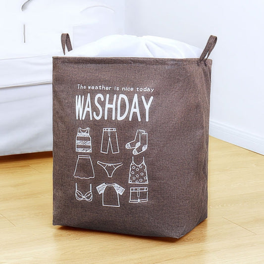 weekeight Clothing Quilt Storage Bag Household Moving  Luggage Organizer Bag, Colour: Coffee