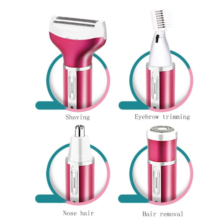 MARSKE Safe Hair Removal Electric Hair Removal Device For Women(US Plug Rose Gold)