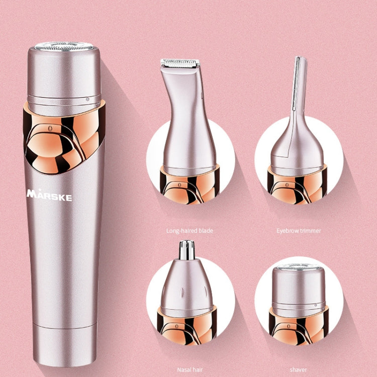 MARSKE MS-6177 Lady USB Electric Epilator(Shallow Purple)