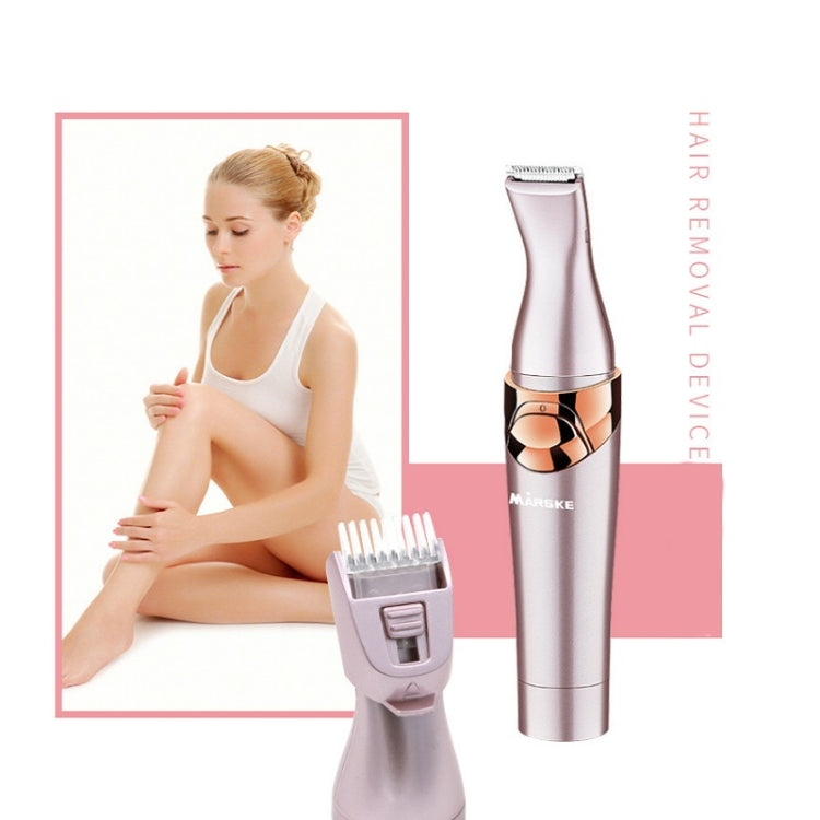 MARSKE MS-6177 Lady USB Electric Epilator(Shallow Purple)