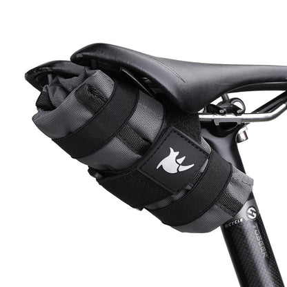 Rhinowalk RK5100 Bicycle Tools Storage Bag Mountain Bike Saddle Bag(Gray)