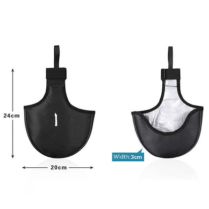Rhuinowalk RM264 Manivelle de vélo, manchon de protection anti-rayures pour manivelle de VTT (noir)