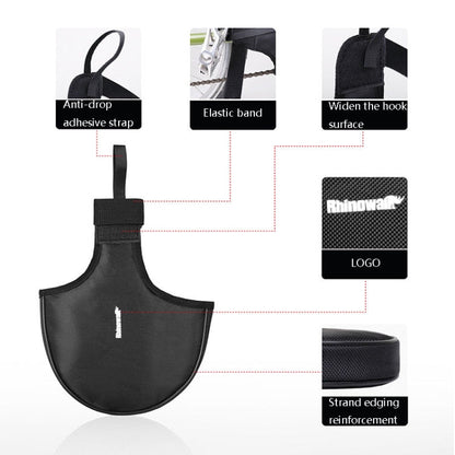 Rhuinowalk RM264 Manivelle de vélo, manchon de protection anti-rayures pour manivelle de VTT (noir)