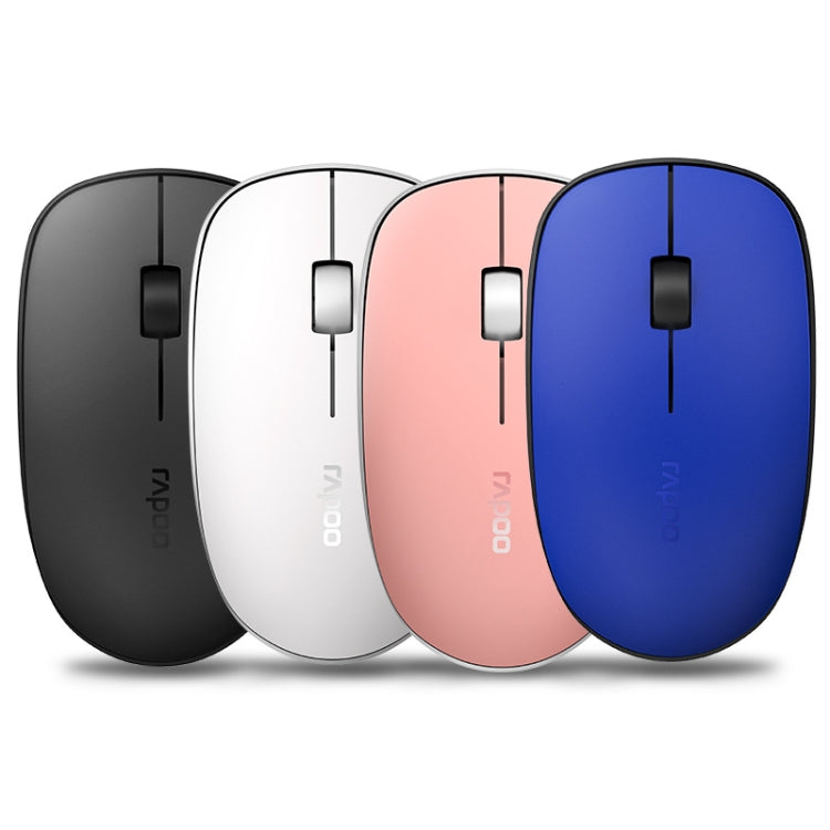 Rapoo M200G 1300 DPI 3 Keys Silent Wireless Mouse(White)
