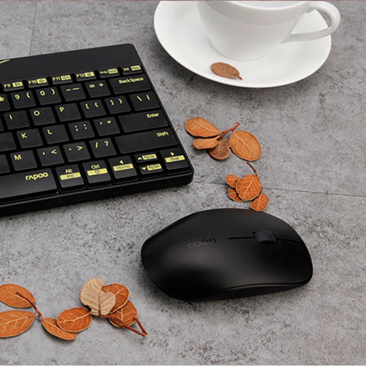 Rapoo M200G 1300 DPI 3 Keys Silent Wireless Mouse(Blue)