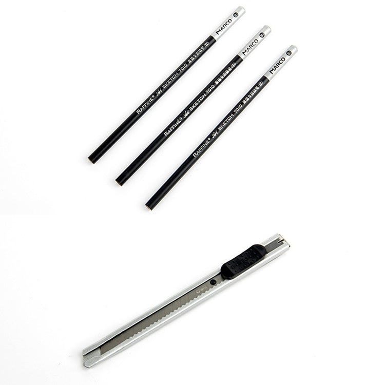 29 PIÈCES / Set de croquis pour débutants MARCO Outils de croquis Set de croquis MARCO