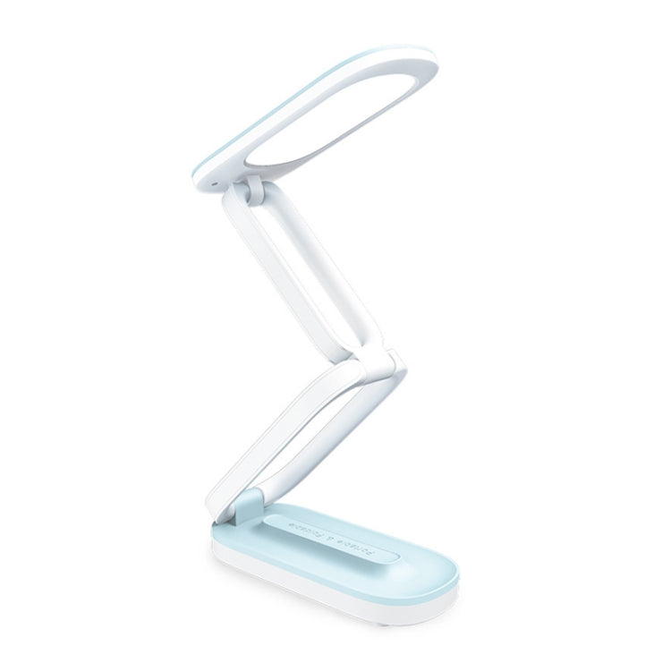 YAGE T125 LED Desk Lamp USB Foldable Reading Eye Light, Colour: Blue White