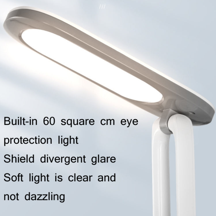 YAGE T125 LED Desk Lamp USB Foldable Reading Eye Light, Colour: Blue White